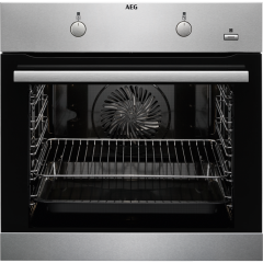 AEG BEB350010M Einbau-Backofen Edelstahl EEK:A