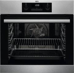 AEG BPB331020M Einbau-Backofen Pyro Edelstahl EEK:A+