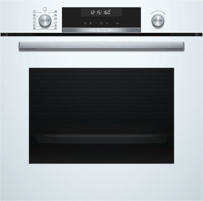 Bosch HBG5780W6 Einbau-Backofen weiß Pyro EEK:A 