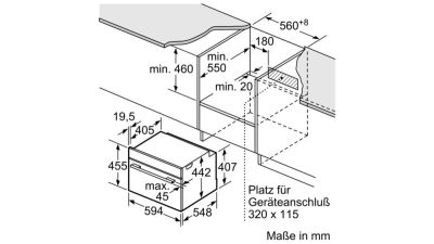 Bosch CBG675BS3 Kompakt-Backofen Edelstahl EEK:A+