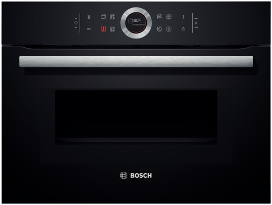 Bosch CMG633BB1 Kompakt-Backofen mit Mikrowelle schwarz Bosch CMG633BB1 Kompakt-Backofen mit Mikrowelle schwarz