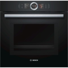 Bosch HNG6764B6 Einbau-Backofen Mikrowelle Dampfstoß schwarz