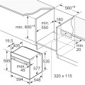 Bosch HRG6753S2 Einbau-Backofen Edelstahl EEK:A