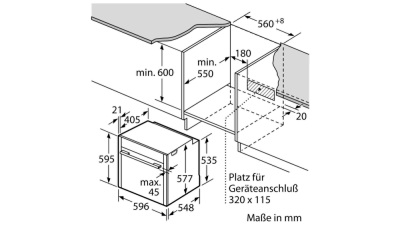 Neff B56VT62N0 (BVT5662N) Einbaubackofen Pyro VarioSteam Edelstahl EEK:A+