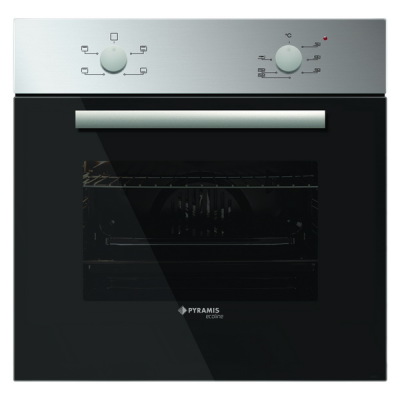 Pyramis 60IN 1013 INOX Einbau-Backofen Edelstahl EEK:A 034002201