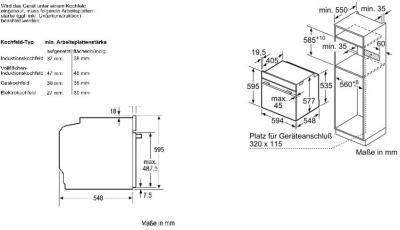 Siemens HB676G1S6S Einbaubackofen EEK:A+