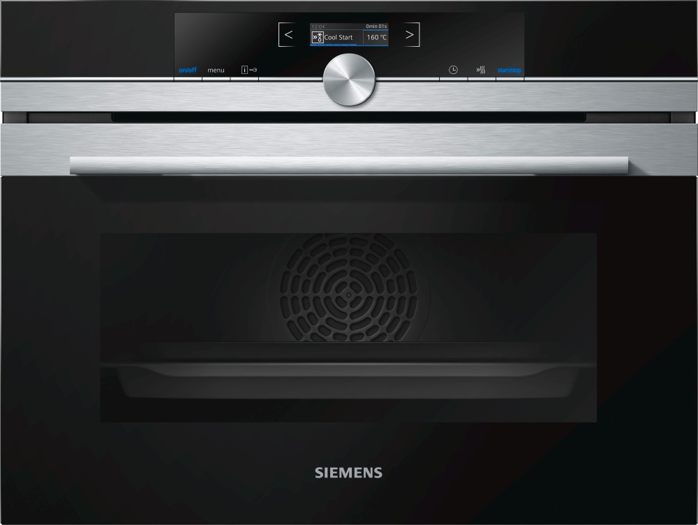 Siemens CB634GBS3 Kompakt-Backofen edelstahl/schwarz A+ Siemens CB634GBS3 Kompakt-Backofen edelstahl/schwarz A+