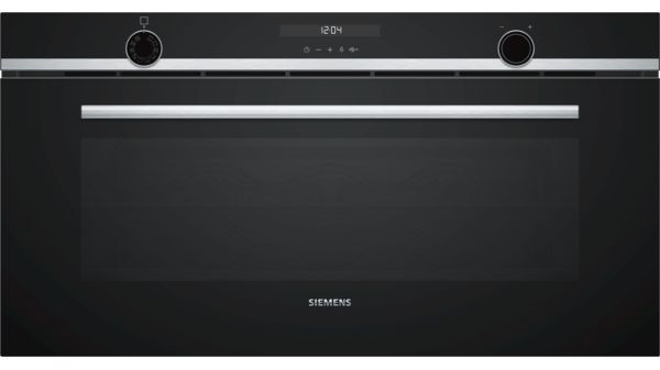 Siemens VB558C0S0 Einbau-Backofen schwarz, edelstahl EEK:A+ 90cm Siemens VB558C0S0 Einbau-Backofen schwarz, edelstahl EEK:A+ 90cm