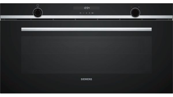 Siemens VB558C0S0 Einbau-Backofen schwarz, edelstahl EEK:A+ 90cm