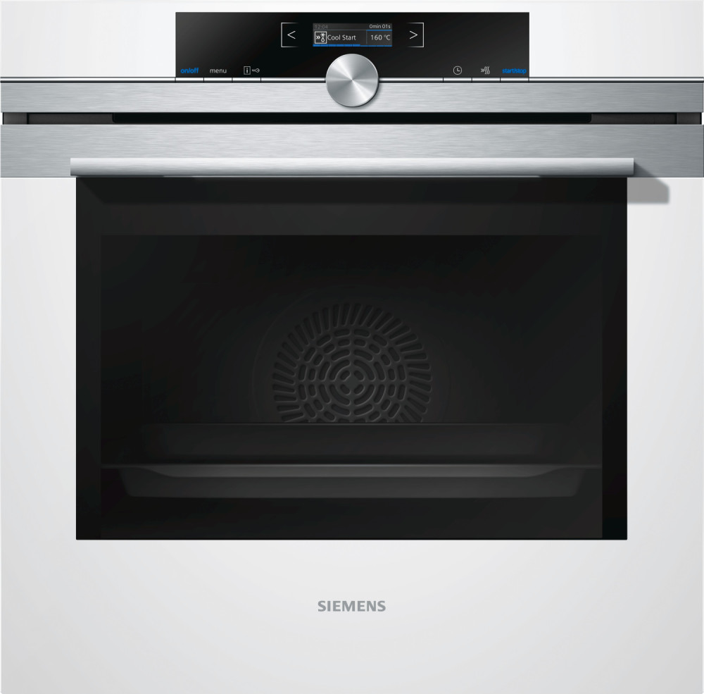 Siemens HB673GBW1F Einbaubackofen Pyro weiß EEK:A+ Siemens HB673GBW1F Einbaubackofen Pyro weiß EEK:A+