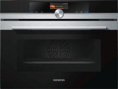 Siemens CM676G0S1 Kompakt-Backofen mit Mikrowelle Edelstahl 