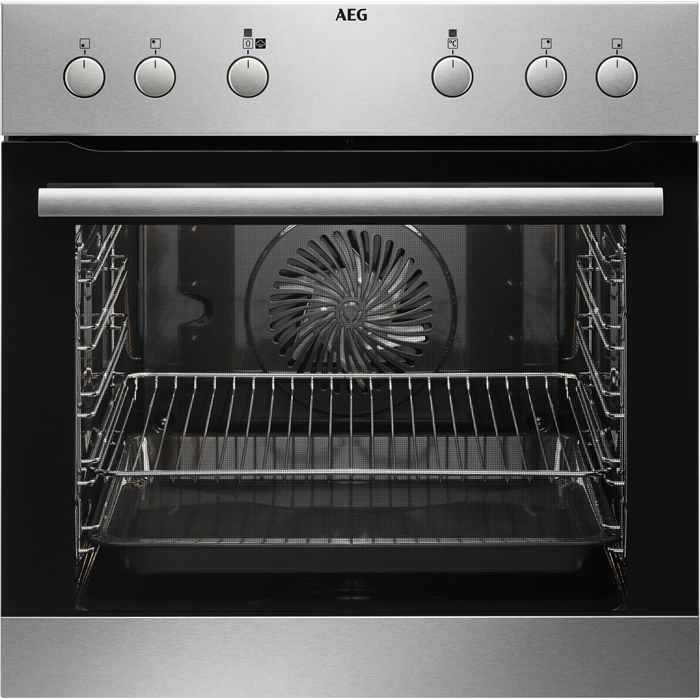 AEG EEB350010M Einbau-Backofen Edelstahl EEK:A