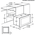 AEG MBB1756SEM Einbau-Mikrowelle Edelstahl