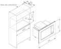 Amica EMW 13184 E Einbau-Mikrowelle Edelstahl