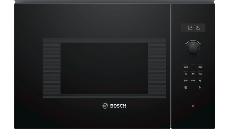 Bosch BFL524MB0 Einbau-Mikrowelle Vulkan schwarz Bosch BFL524MB0 Einbau-Mikrowelle Vulkan schwarz