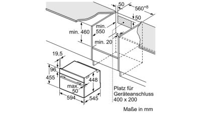 Siemens CP565AGS0 Einbau-Mikrowelle mit Dampffunktion schwarz edelstahl