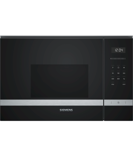 Siemens BF525LMS0 Einbau-Mikrowelle schwarz 38er Nische Siemens BF525LMS0 Einbau-Mikrowelle schwarz 38er Nische