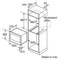 Siemens BE634LGS1 Einbau-Mikrowelle 38cm Edelstahl