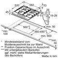 Siemens EC6A5HB90D Gas-Kochfeld Edelstahl autark 60cm