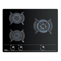 Teka GBC63010KBN Gaskochfekd Keramik 3-flammig autark