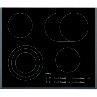 AEG HK654070FB Glaskeramik-Kochfeld Facettenschliff autark