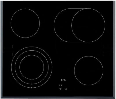 AEG HE604070FB Glaskeramik-Kochfeld Facette herdgebunden 60cm