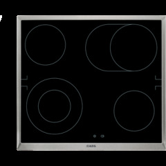AEG HE604060XB Glas-Keramik Kochfeld, herdgebunden