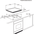 AEG HE604070XB Glaskeramik-Kochfeld Edelstahl 60cm herdgebunden