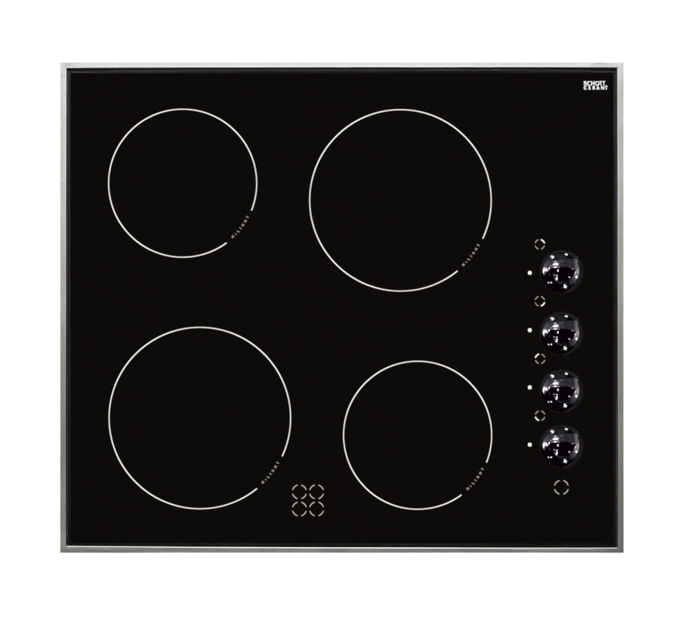 Amica KMC 13282 E Glaskeramik-Kochfeld 4-fach Edelstahlrahmen 60cm autark Amica KMC 13282 E Glaskeramik-Kochfeld 4-fach Edelstahlrahmen 60cm autark