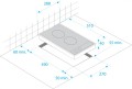 Beko HDCC 32200 X Domino-Glaskeramik-Kochfeld 23cm autark Edelstahl nur 1x lagernd