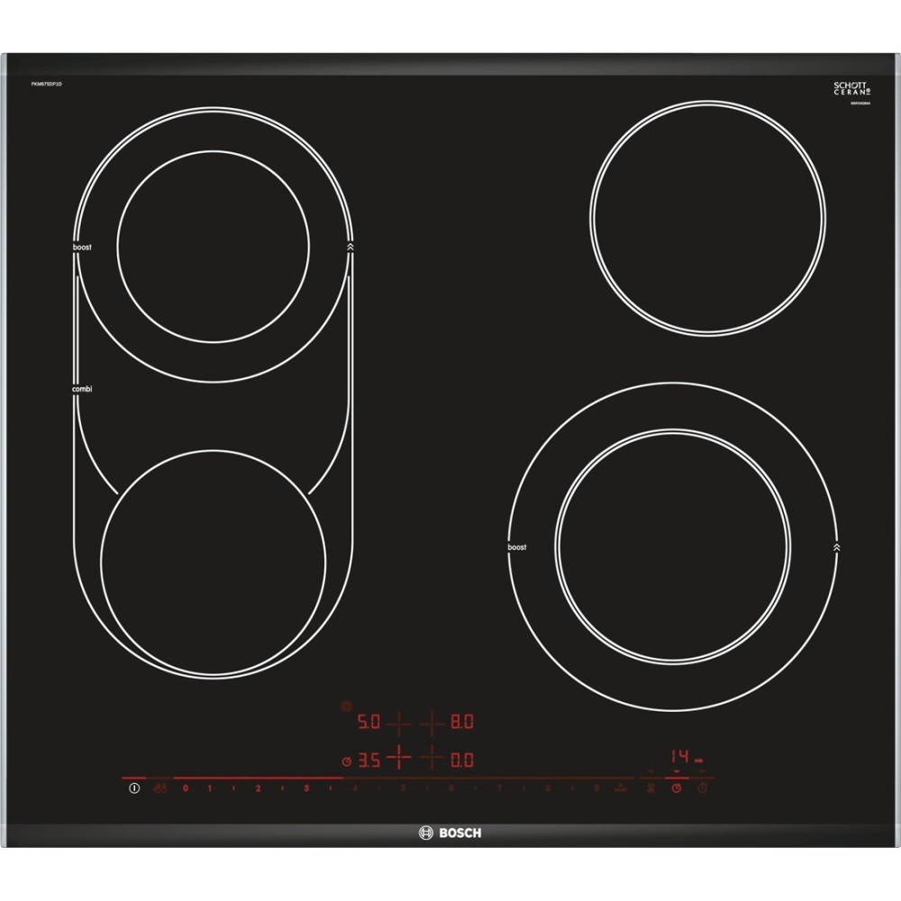 Bosch PKM675DP1D Glaskeramik-Kochfeld Comfort Profil 60cm autark Bosch PKM675DP1D Glaskeramik-Kochfeld Comfort Profil 60cm autark