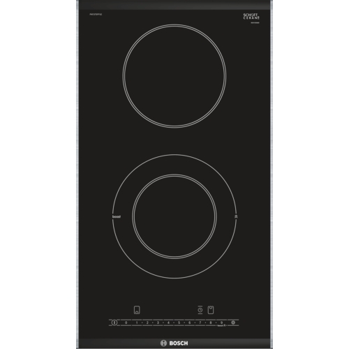 Bosch PKF375FP2E Glaskeramik-Kochfeld Domino 30cm autark