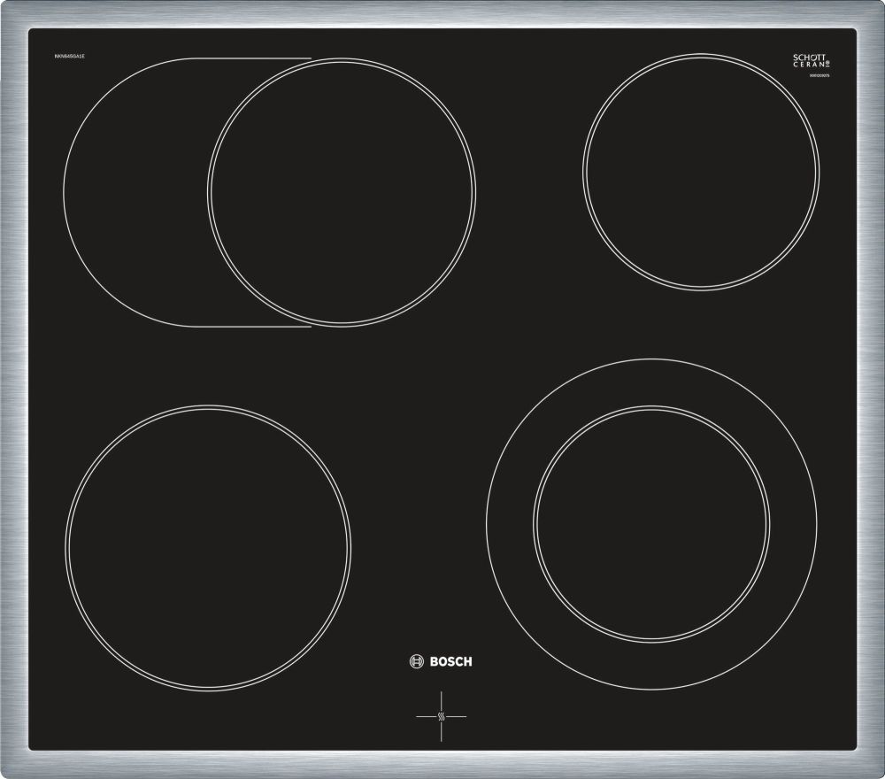 Bosch NKN64RGA2E Glaskeramik-Kochfeld 60cm herdgebunden