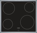 Bosch NKE645GA2E Glaskeramik-Kochfeld Edelstahl 60cm herdgebunden