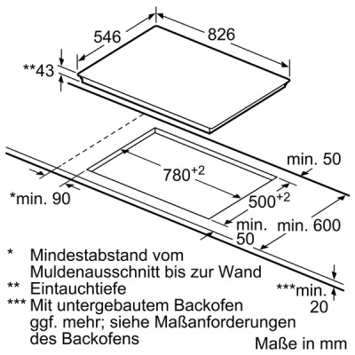Neff T18TT16N0 (TTT 1816 N) Twist-Pad Glaskeramik-Kochfeld Edelstahl 80cm
