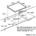 Neff M14R72N2 (MR 1472 N) Glaskeramik-Kochfeld 4-fach Edelstahlrahmen 70cm herdgebunden