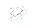 Pyramis 29HL 239 Touch Glaskeramik-Kochfeld autark 29cm 030026701