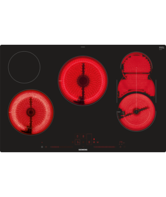 Siemens ET801LMP1D Glaskeramik-Kochfeld flächenbündig 80cm autark