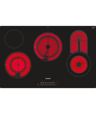 Siemens ET801FCP1D Glaskeramik-Kochfeld flächenbündig autark 80cm