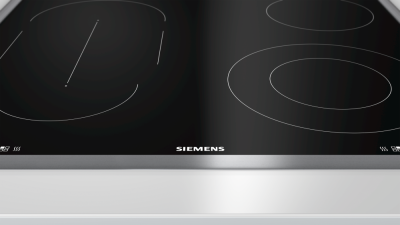 Siemens EA645GMA1E Glaskeramik-Kochfeld Edelstahl 60cm herdgebunden
