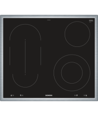 Siemens EA645GMA1E Glaskeramik-Kochfeld Edelstahl 60cm herdgebunden
