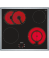 Siemens EF645BNN1E Glaskeramik-Kochfeld Edelstahl 60cm herdgebunden