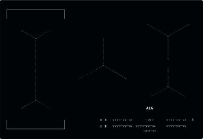 AEG IKE85441IB Induktionskochfeld Bridge flächenbündig autark 80cm