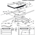 AEG IKE95454IB Induktionskochfeld Bridge flächenbündig autark 90cm