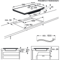 AEG IKE74471XB Induktionskochfeld Edelstahl FlexiBridge autark 70cm