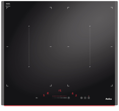 Amica KMI 63301 F Induktionskochfeld Facette 60cm