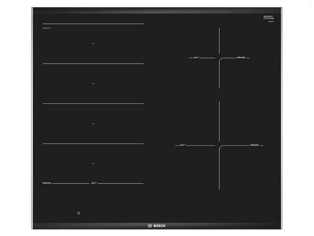 Bosch PXE675DC1E Induktions-Kochfeld Komfort-Profil 60cm autark