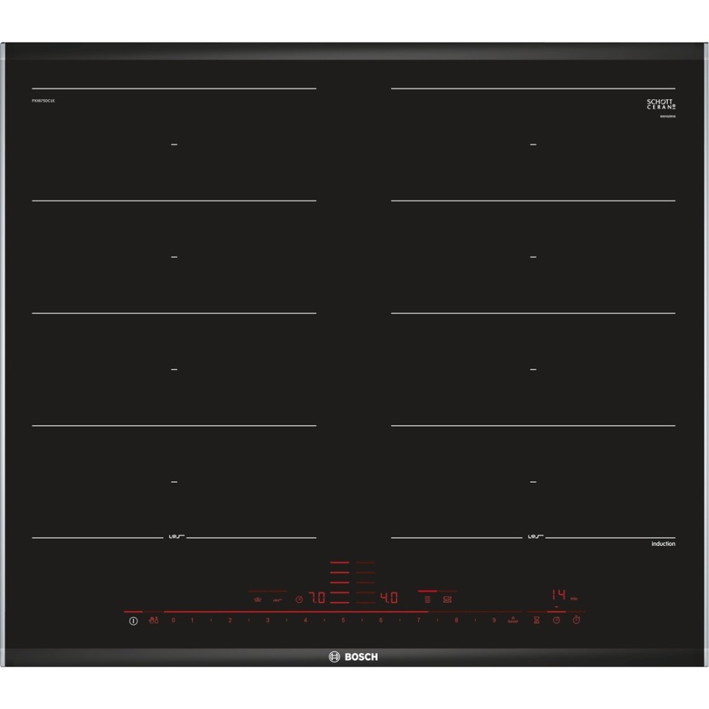 Bosch PXX675DC1E Induktions-Kochfeld Comfort-Profil Flexzone 60cm autark Bosch PXX675DC1E Induktions-Kochfeld Comfort-Profil Flexzone 60cm autark