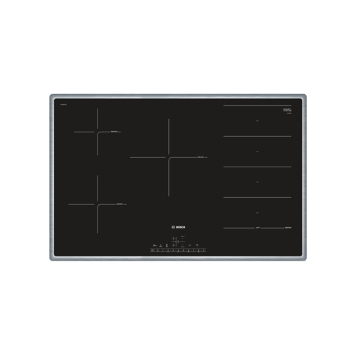 Bosch PXV845FC1E Induktionskochfeld Edelstahl 80cm autark Bosch PXV845FC1E Induktionskochfeld Edelstahl 80cm autark