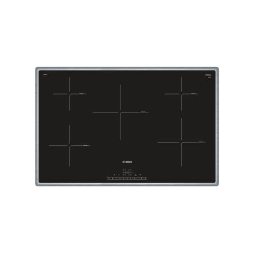 Bosch PIV845FB1E Induktionskochfeld Edelstahl autark 80cm Bosch PIV845FB1E Induktionskochfeld Edelstahl autark 80cm